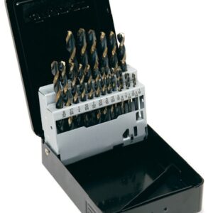 21 pc Jobber Length ThunderBit® High-Speed 135° Split Point Drill Bit Set (1/16-3/8")