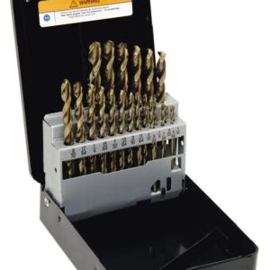 21 pc Cobalt ThunderBit® 135° Split Point Drill Bit Set (1/16-3/8")