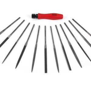 12 pc Swiss Pattern Miniature File Set