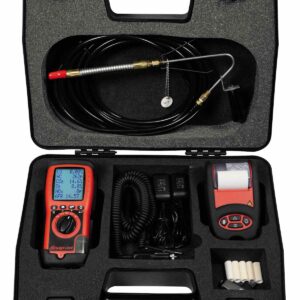 Hand Held 5 Gas Analyzer Kit with Printer