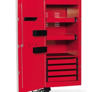 EPIQ™ Series Left Side Locker Cabinet (Red)