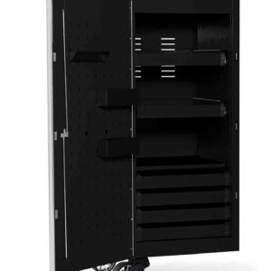 EPIQ™ Series Left Side Locker Cabinet (Gloss Black)