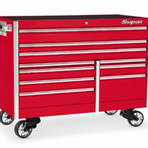 60" 10-Drawer Double-Bank EPIQ™ Series Roll Cab (Red)