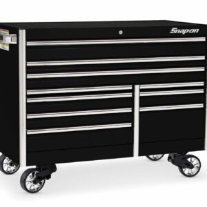 60" 10-Drawer Double-Bank EPIQ™ Series Roll Cab (Gloss Black)