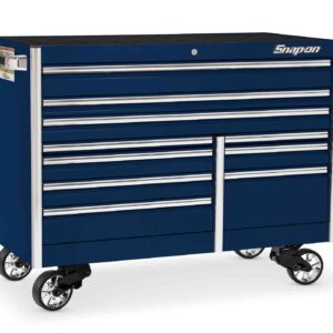 60" 10-Drawer Double-Bank EPIQ™ Series Bed Liner Top Roll Cab (Royal Blue)
