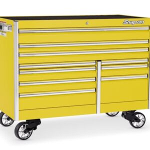 60" 10-Drawer Double-Bank EPIQ™ Series Roll Cab (Ultra Yellow)