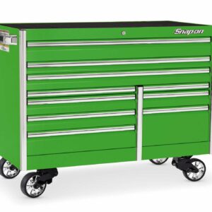 60" 10-Drawer Double-Bank EPIQ™ Series Roll Cab (Extreme Green)