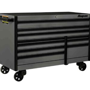 68" 10-Drawer Double-Bank EPIQ™ Series Roll Cab with SpeeDrawer (Storm Gray w/Black Trim)