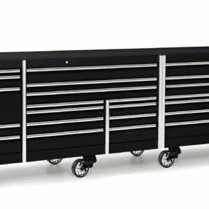 144" 26 Drawer Five Bank EPIQ™ Series Roll Cab with PowerDrawer (Gloss Black)
