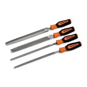 4 pc Instinct® Soft Grip Handle Mixed File Set